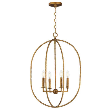 Martel 4 Light Pendant 28.25 Inch Tall and 20 Inch Wide by Maxim - 21843