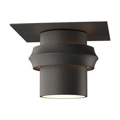Twilight 1 Light Aluminum Outdoor SemiFlush Mount by Hubbardton Forge - 364903
