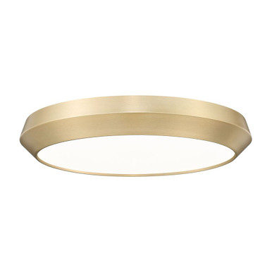 Quasars 50W 1 LED Flush Mount 3 Inch Tall and 20 Inch Wide by Z Lite - 7701F20
