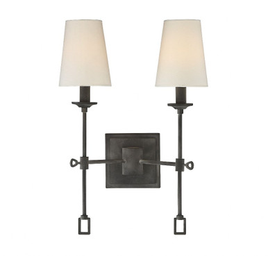 Lorainne 2 Light Wall Sconce by Savoy House - 9-9004-2-88