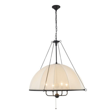 Crosby 4 Light Chandelier 32.88 Inch Tall and 33 Inch Wide by Alora - CH661433