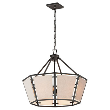 Montauk 4 Light Medium Chandelier by Maxim - 20265CVBK