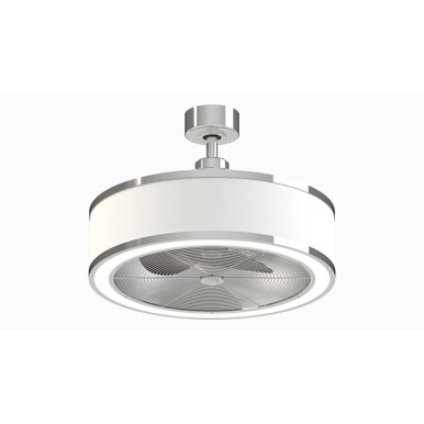 RingAire 3 Blade Ceiling Fan with Light Kit 23.1 Inch Wide Fanimation - LP8405LCH