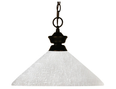 Challenger 1 Light Medium Pendant by Z-Lite - 100701BRZ-AWL14