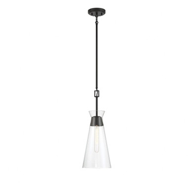 Lakewood 1 Light Small Pendant by Savoy House - 7-1831-1