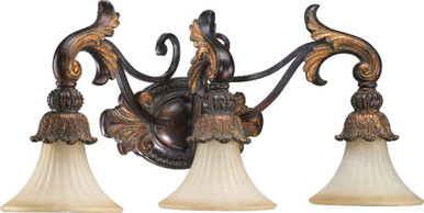 Madeleine 3 Light Vanity Light by Quorum - 5230-3-88