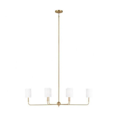Foxdale 6 Light Oversized Linear Chandelier by Visual Comfort Studio - 3609306