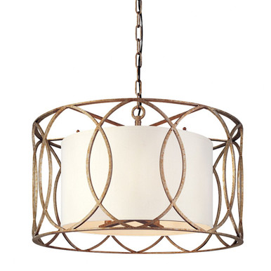 Sausalito 5 Light Chandelier by Troy - F1285-SG