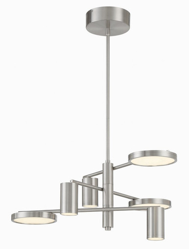 Swivel 1 LED Light Large Chandelier by George Kovacs - P5495-084-L