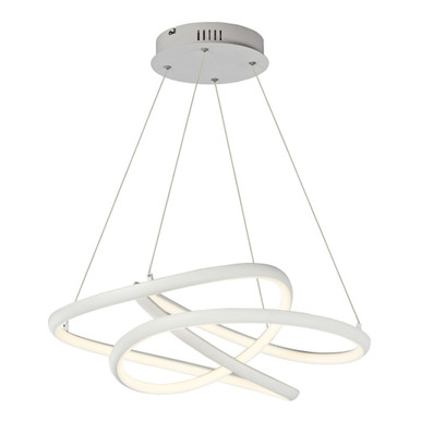 Twisted 52W 1 LED Light Large Pendant by ET2 - E30644-MW