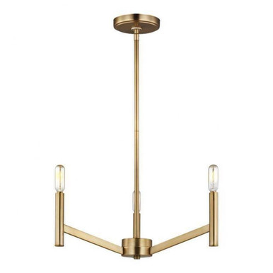 Vector 3 Light Small Chandelier by Visual Comfort Studio - 3124303