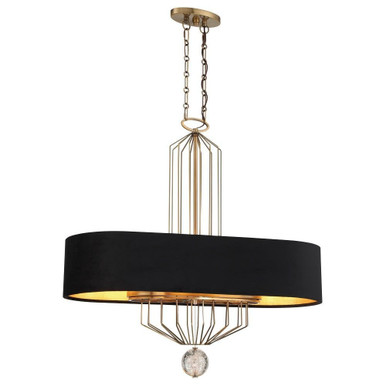 Grandeur 8 Light Oversized Island Pendant by Minka Metropolitan - N7339