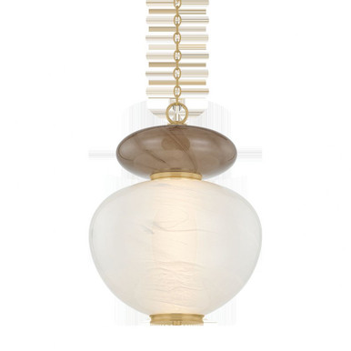 Syros 29W 1 LED Pendant 25.75 Inch Tall and 19.25 Inch Wide by Corbett - 498-19-VB