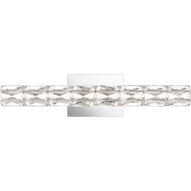 Luster 1 Light Vanity Light 24 Inch Wide by Quoizel - PCLU8524C