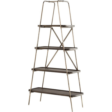 Fortress Etagere 72 Inches Tall and 15.5 Inches Wide by Cyan  - 10773
