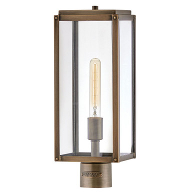 Max 1 Light Medium Outdoor Post Top or Pier Mount Lantern by Hinkley  - 2591