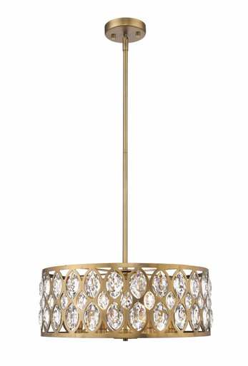Dealey 6 Light Chandelier 23.25 Inches Wide by 9 Inches High by Z-Lite - 6010C