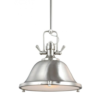 Stone Street 1 Light Medium Pendant by Generation - 6514401