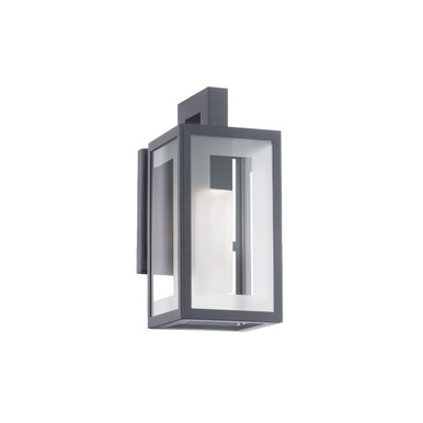 Cambridge 8W 1 LED Light Outdoor Wall Lantern by Modern Forms - WS-W24211-BK