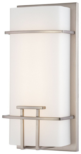 20W 1 LED Light Wall Sconce 12 Inch Tall by George Kovacs - P465-084-L