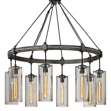 Union Square 8 Light Oversized Pendant by Troy - F5918