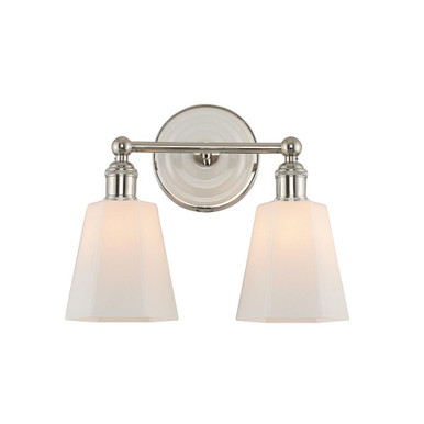 Greenwich 2 Light Vanity Light by Kalco - 305032PN