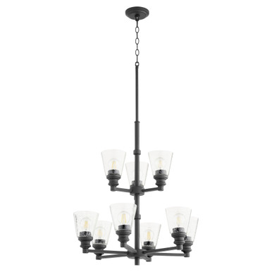 Dunbar 9 Light Large Chandelier by Quorum - 609-9