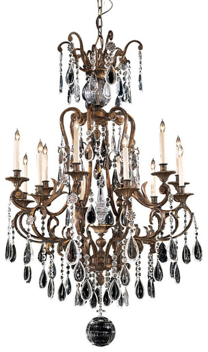 12 Light Oversized Chandelier by Minka Metropolitan - N950115