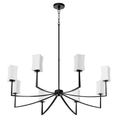 Ayala 8 Light Oversized Chandelier by Quorum - 681-8
