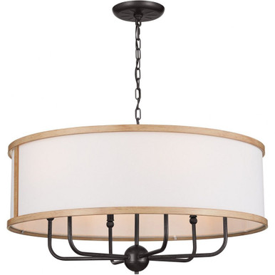 Heddle 6 Light Large Chandelier by Kichler - 52466