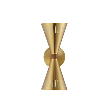 Helsinki 2 Light Wall Sconce by Maxim - 11432NAB