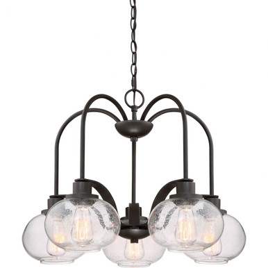 Trilogy 5 Light Large Chandelier by Quoizel - TRG5105