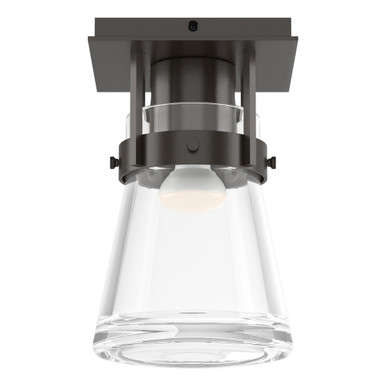 Erlenmeyer 1 Light 6.1 Inch Wide Metal Semi Flush Mount by Hubbardton Forge - 128705HF