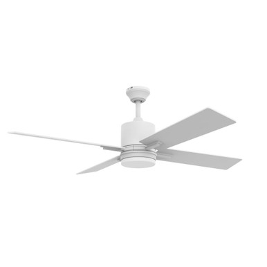 Teana 52 Inch Ceiling Fan with Light Kit by Craftmade TEA52W4 - TEA52W4