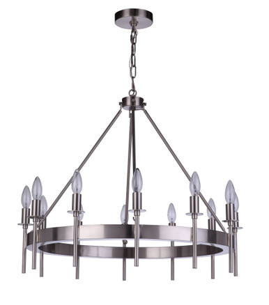 Larrson 12 Light Large Chandelier by Craftmade - 54312