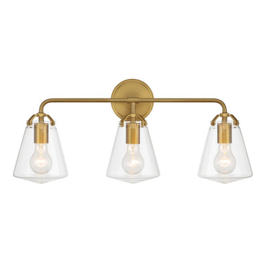 Voss 3 Light Bath Vanity 11.25 Inch Tall and 25 Inch Wide by Crystorama - VSS-7013