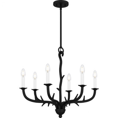 Oakley 6 Light Medium Chandelier by Quoizel - OAK5025EK
