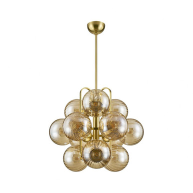 Cronus 12 Light Large Chandelier by Corbett - 476-34-VPB