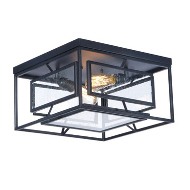 Era 2 Light 15.75 Inch Wide Flush Mount by Maxim - 21670CDBK