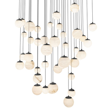 Pisces 317W 41 LED Light Oversized Pendant by Modern Forms - PD-34441S