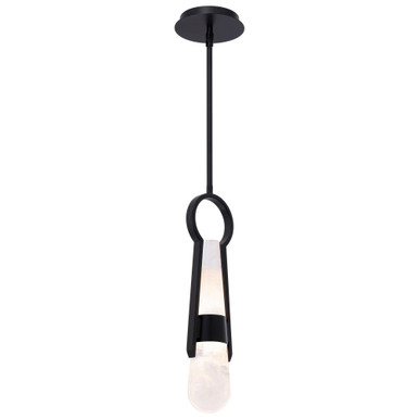 Ezra 13.8W 2 LED Mini Pendant by Modern Forms - PD-96318-BK