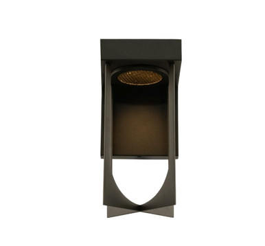 Optika 12W LED Light Outdoor Wall Lantern 10 Inch Tall by Kalco - 405221MB