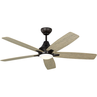 Lowden 5 Blade Ceiling Fan 52 Inch Wide by Generation - 5LWDR52AGPD