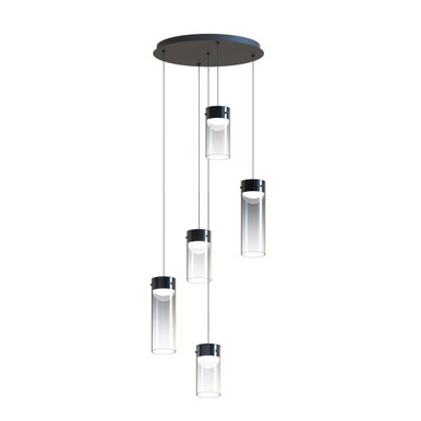 Highball 40W 5 LED Large Pendant by ET2 - E21185