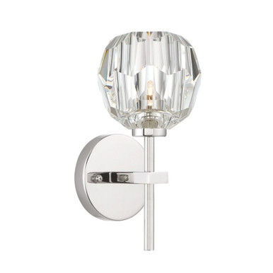 Parisian One Light Contemporary Wall Sconce by Zeev - WS70033-1-PN