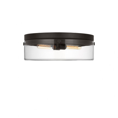 Garrett 2 Light 18.375 Inch Wide Flush Mount by Visual Comfort Studio - CF1032AI