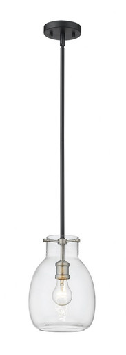 Bella One Light Small Rod Pendant by Z-Lite - 476MP-ROD-MB-BN