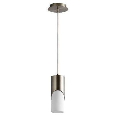 Ellipse 5.1W 1 LED Mini Pendant 10.75 Inch Tall by Oxygen - 3-677