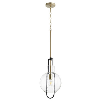 1 Light Small Pendant 18.75 Inch Tall by Quorum - 89-10-6965