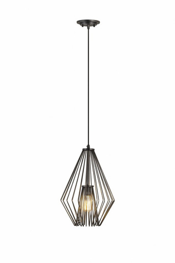 Quintus 1 Light Mini Pendant 18.5 x 12.25 Inches by Z Lite - 442MPBP